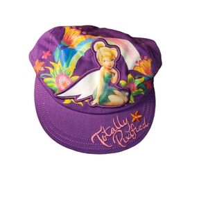 Disney Fairies Tinkerbell Purple Hat Size OS